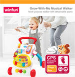 Winfun Grow-With-Me Musical Walker
