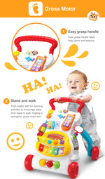 Winfun Grow-With-Me Musical Walker