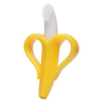 Hopop Easy Grip Banana Silicone Teether - Yellow
