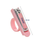 Hopop Nail Clipper Cutter with Finger Grip - Pink