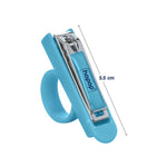Hopop Nail Clipper Cutter with Finger Grip - Blue