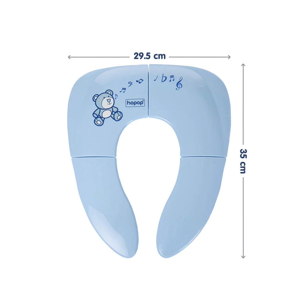 Hopop Travel Friendly Toilet Seat for Kids - Blue