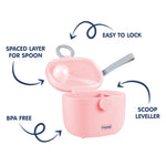 Hopop Milk Powder & Multi-Purpose Food Container - Pink