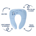 Hopop Travel Friendly Toilet Seat for Kids - Blue