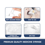 Hopop Multipurpose Baby Medical Dispenser/Feeding Syringe