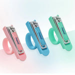 Hopop Nail Clipper Cutter with Finger Grip - Blue