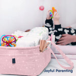 Hopop Baby Diaper Caddy Organiser - Pink