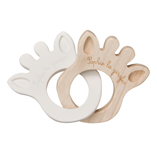 Sophie La Girafe So’Pure Silhouette ring