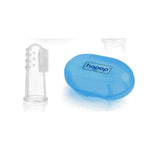 Hopop Baby Finger Brush With Case - Blue