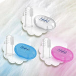 Hopop Baby Finger Brush With Case - Blue