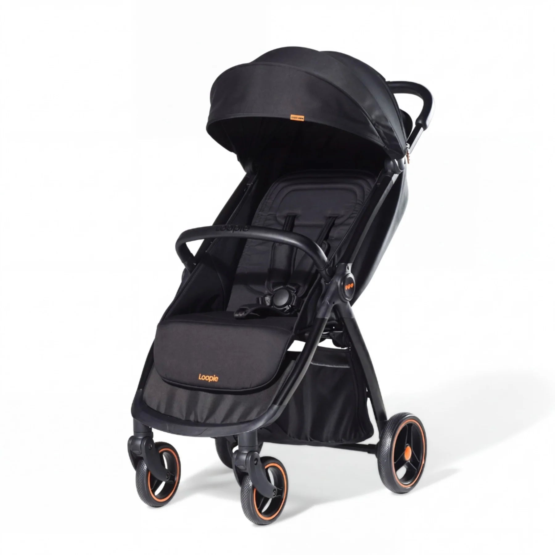 Loopie Hop Baby Stroller - Black Charcoal