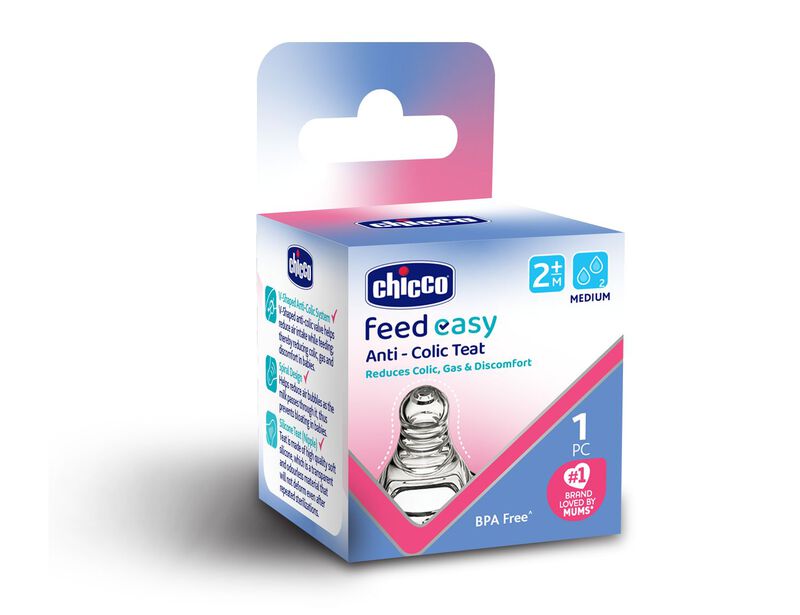 Chicco Feed Easy Teat (2m+, Medium) (1 Pc)
