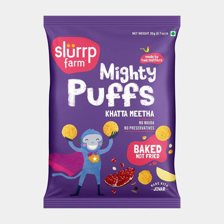 Slurrp farm Mighty Puff - Khatta Meetha