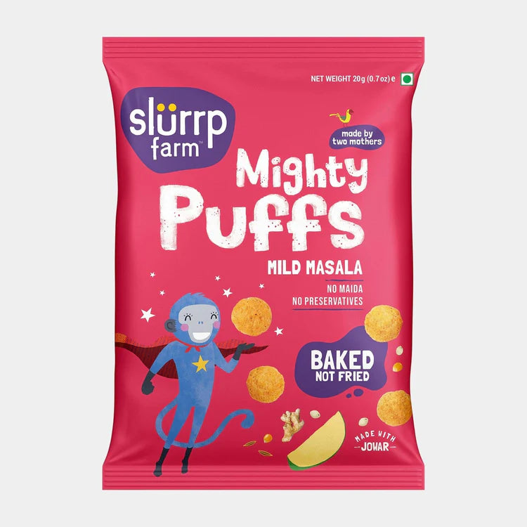 Slurrp farm Mighty Puff - Mild Masala
