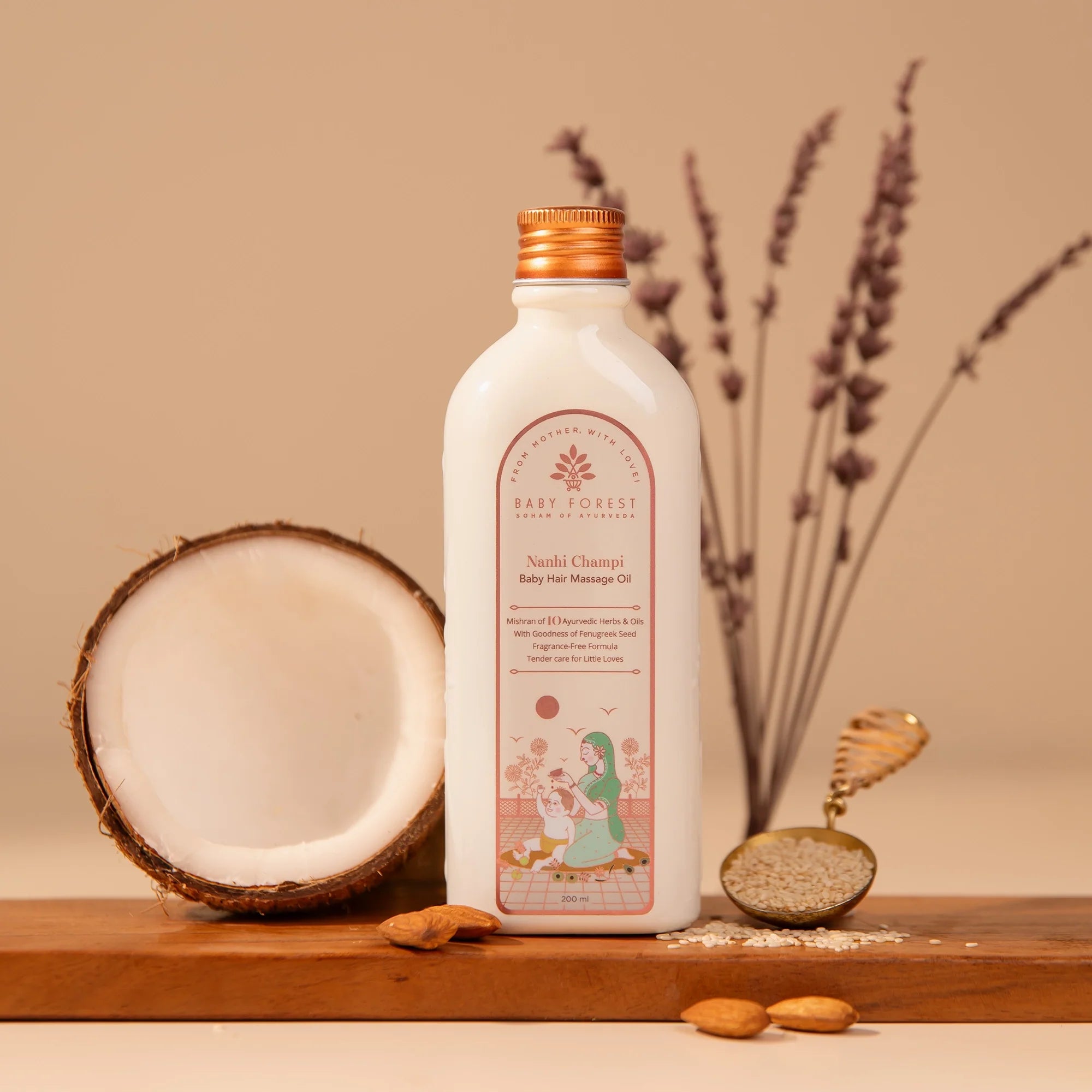 Baby Forest Nanhi Champi Baby Hair Massage Oil - 200ml