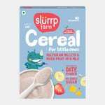 Slurrp farm Multigrain Millets and Mixed Fruit Cereal with Milk