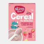 Slurrp farm Strawberry, Ragi & Rice Cereal