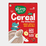 Slurrp farm Wheat, Apple & Date with Milk Instant Cereal