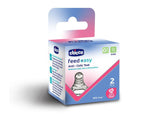 Chicco Feed Easy Teat (0m+, Slow) (2 Pcs)