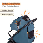 Loopie Hop Baby Stroller - Blue Jade