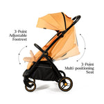 Loopie Hop Baby Stroller - Orange