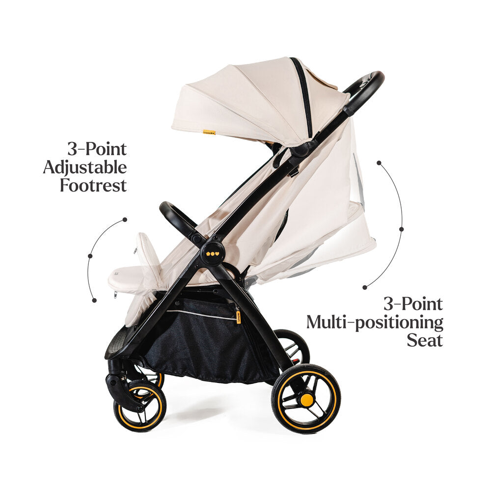 Loopie Hop Baby Stroller - Ivory Marble