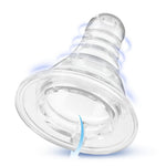 Chicco Feed Easy Feeding Bottle (250ml, Medium Flow) (Blue)