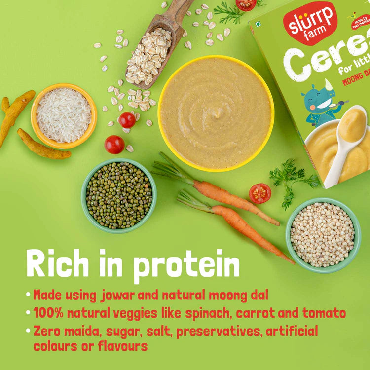 Slurrp FarmMoong Dal Khichdi Porridge Mix