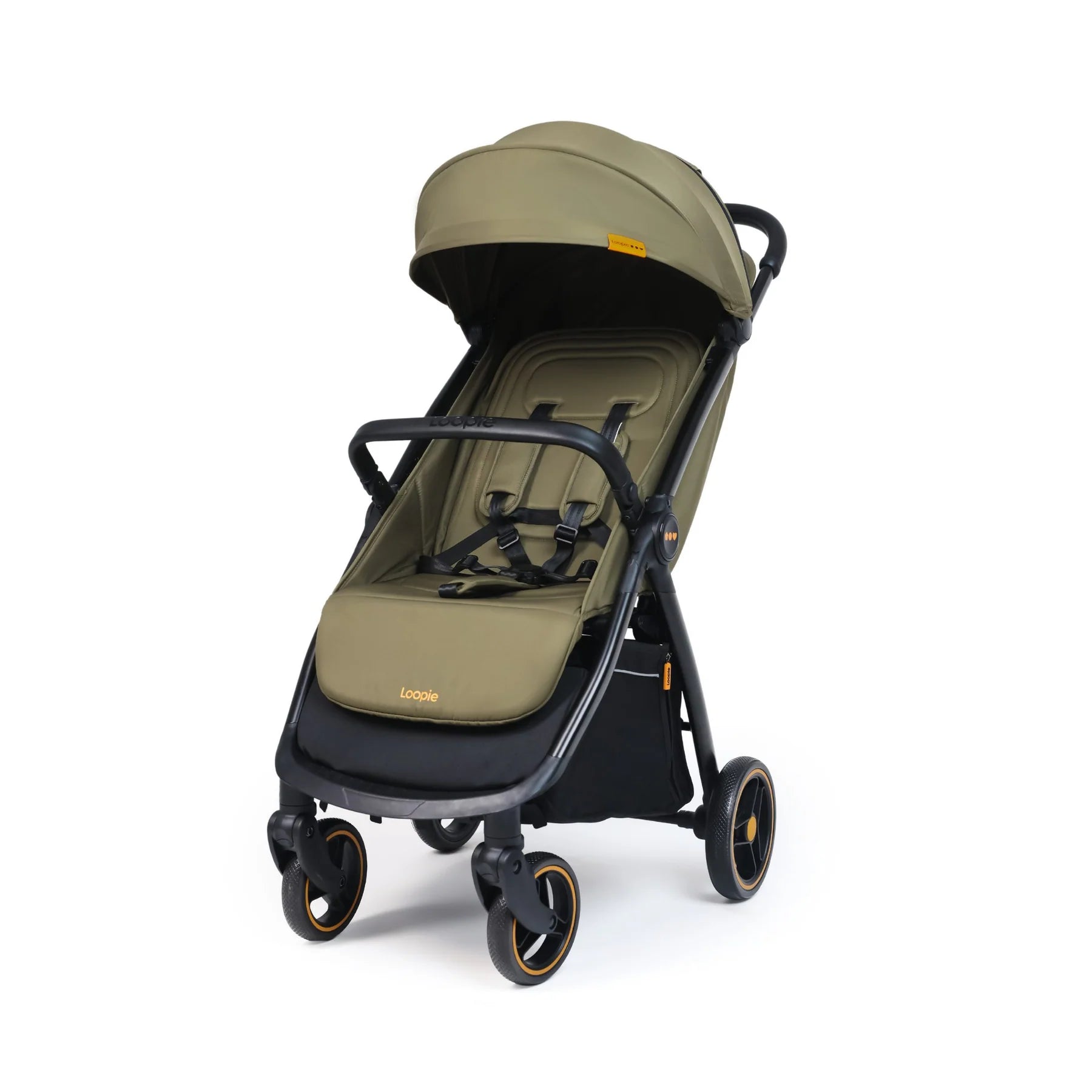 Loopie Hop Baby Stroller - Olive Fern