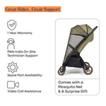 Loopie Hop Baby Stroller - Olive Fern