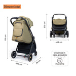 Loopie Hop Baby Stroller - Olive Fern