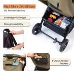 Loopie Hop Baby Stroller - Olive Fern