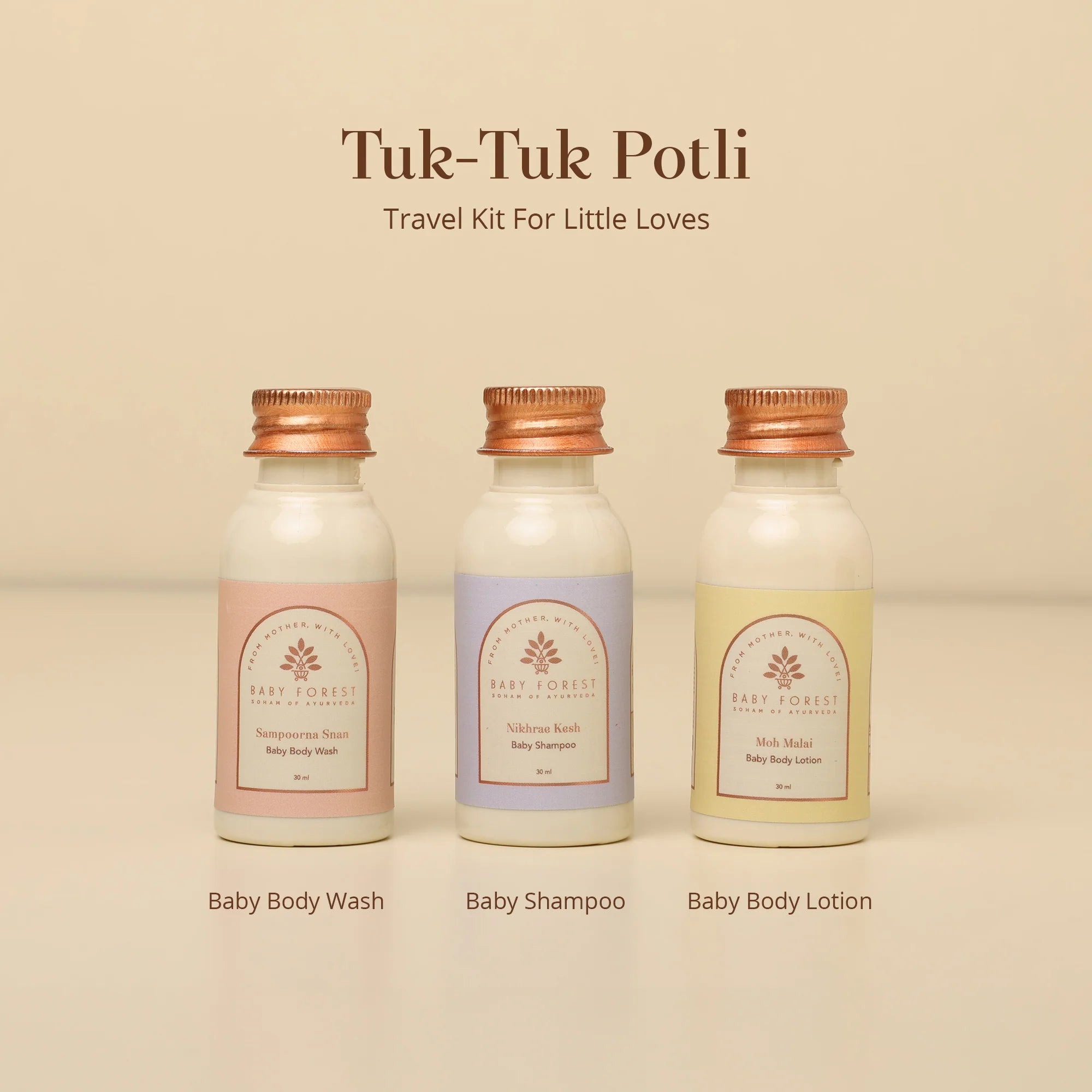 Baby Forest Tuk Tuk Potli- Baby Travel Kit