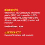 Slurrp farm Wheat, Apple & Date with Milk Instant Cereal