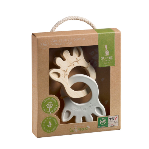 Sophie La Girafe So’Pure Silhouette ring