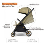 Loopie Hop Baby Stroller - Olive Fern