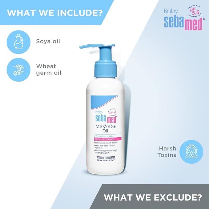 Sebamed Baby Massage Oil - 150ml