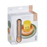 Sophie La Girafe Silicone meal set