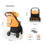 Loopie Hop Baby Stroller - Orange