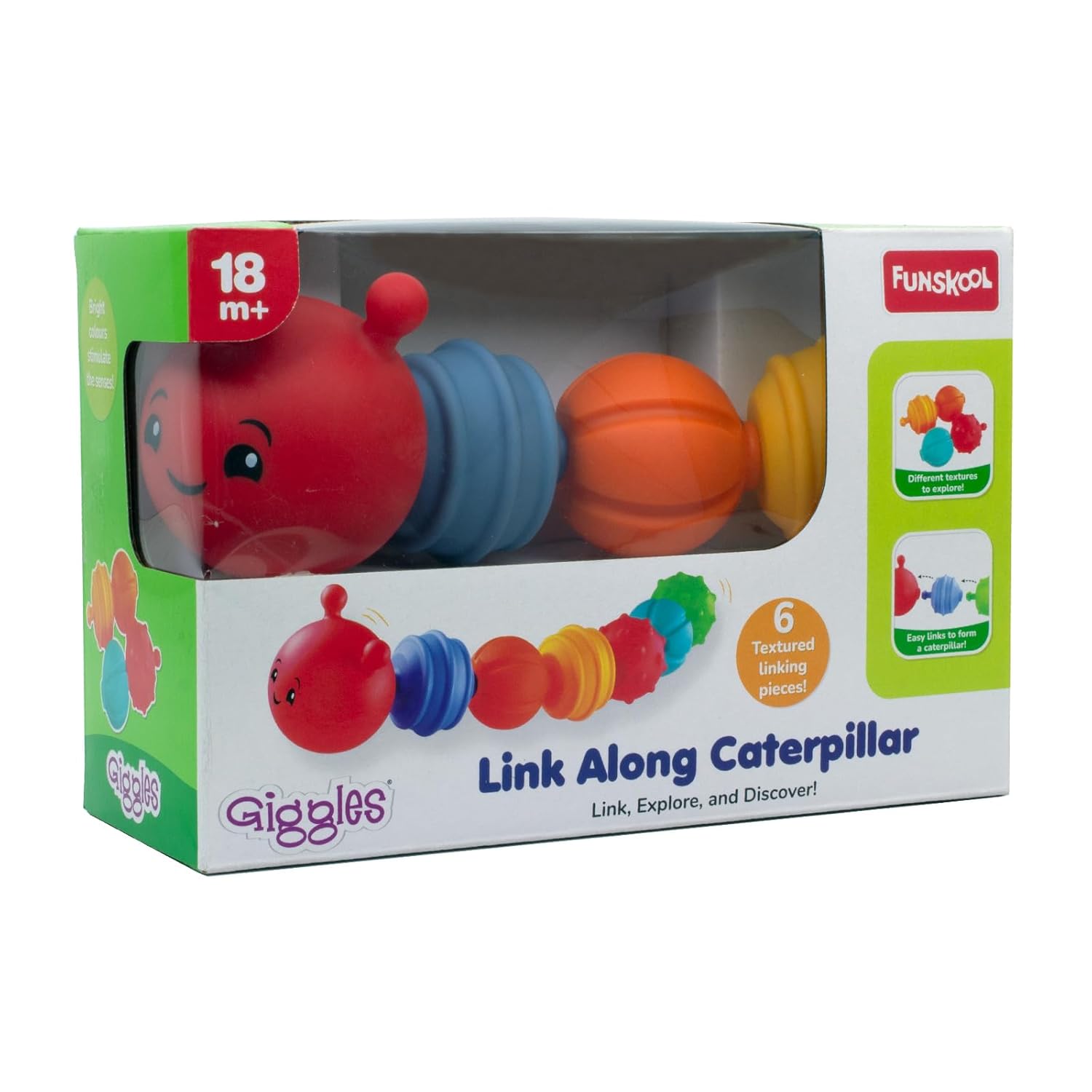 Funskool Giggles Link Along Caterpillar