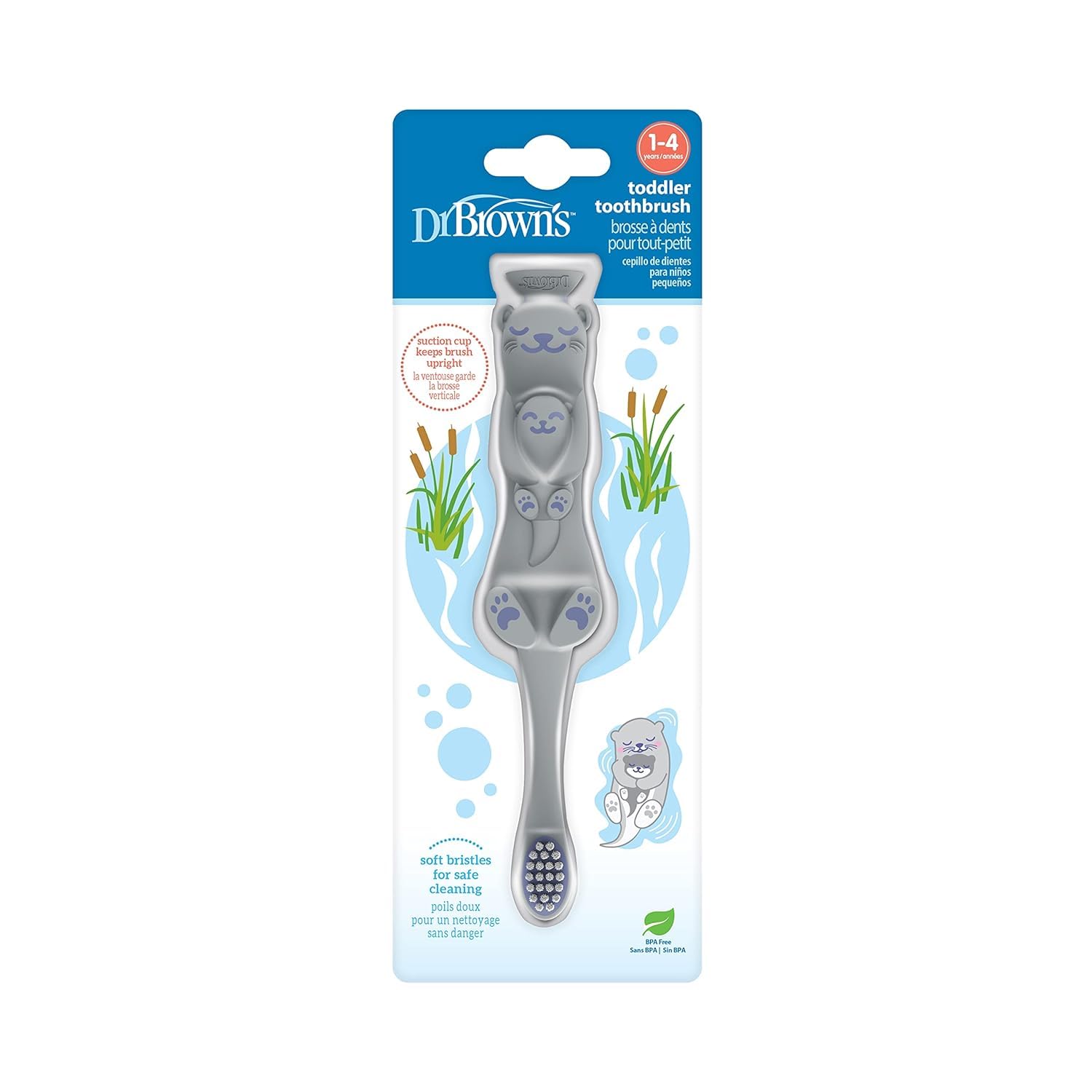 Dr. Brown's Baby and Toddler Toothbrush, Otter