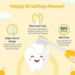 Chicco Toothbrush - Yellow - 6M to 36M