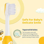 Chicco Toothbrush - Yellow - 6M to 36M