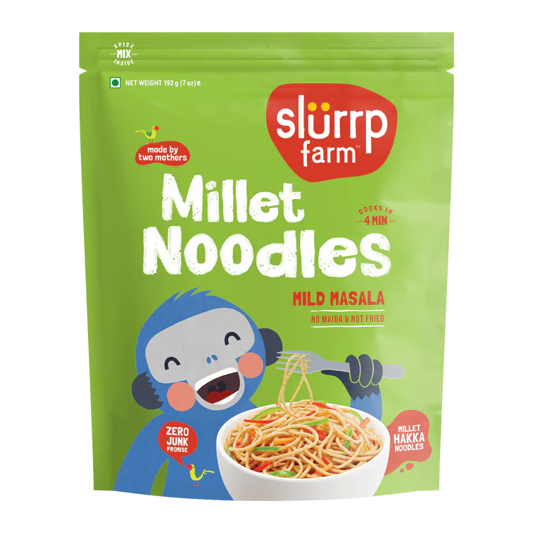 Slurrp farm Millet Noodles - Mild Masala