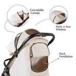 Loopie Hop Baby Stroller - Ivory Marble