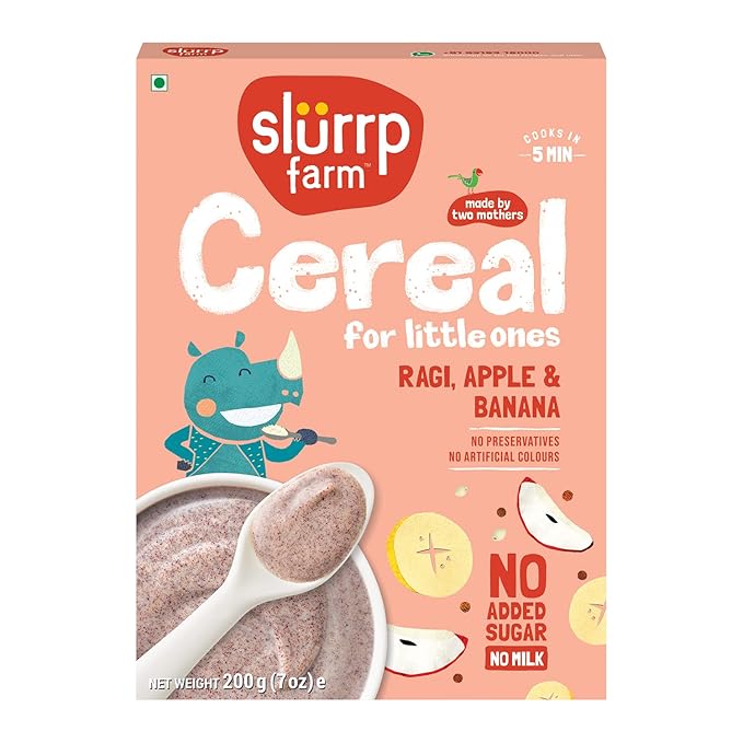 Slurrp farm Ragi, Apple & Banana Cereal