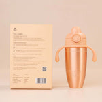Baby Forest Tiny Tamba Pure Copper Sipper for Kids - Soft Silicone Teat - 500ml