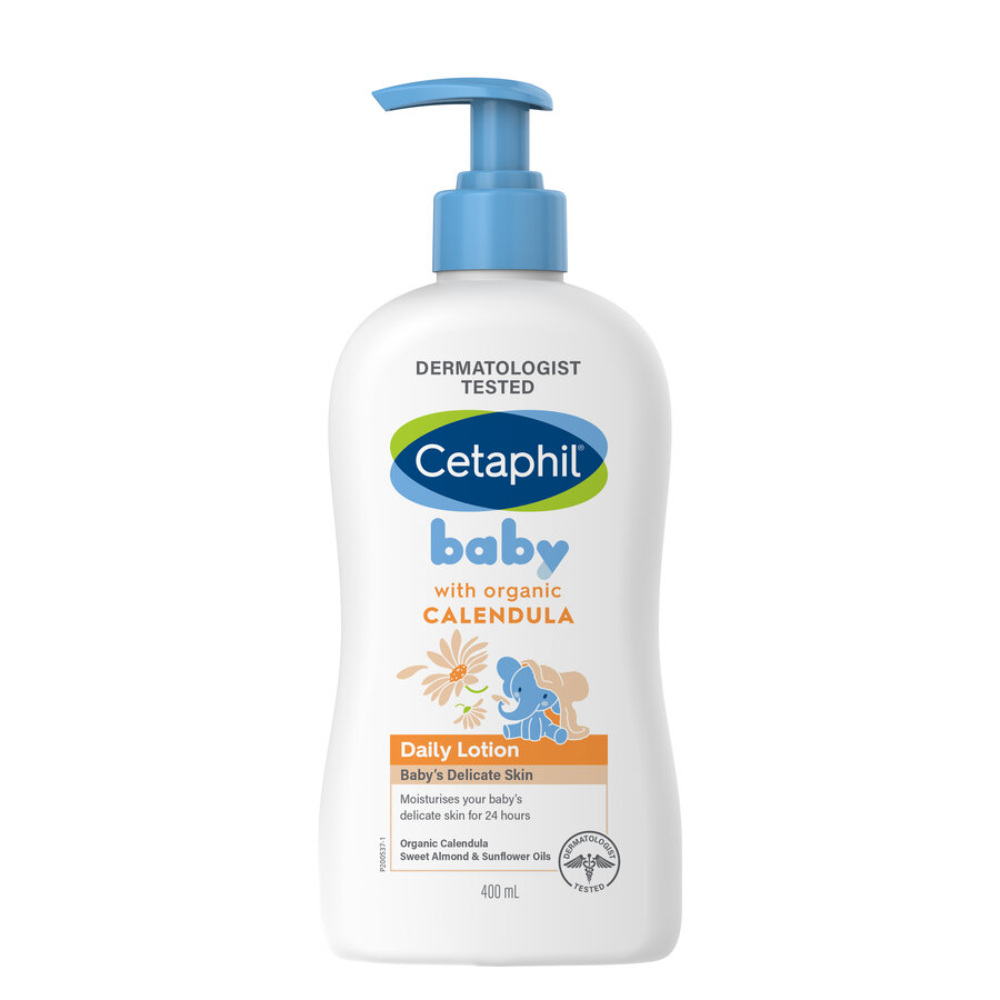 Cetaphil Baby Daily Lotion with Organic Calendula - 400 ml