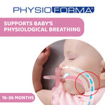 Chicco PhysioForma Comfort Soother Pink Lumi (16-36 Months) (2 Pcs)