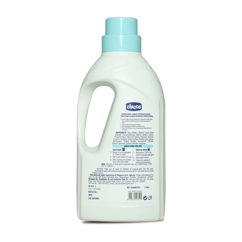 Chicco Baby Laundry Detergent - Fresh Spring - 1L